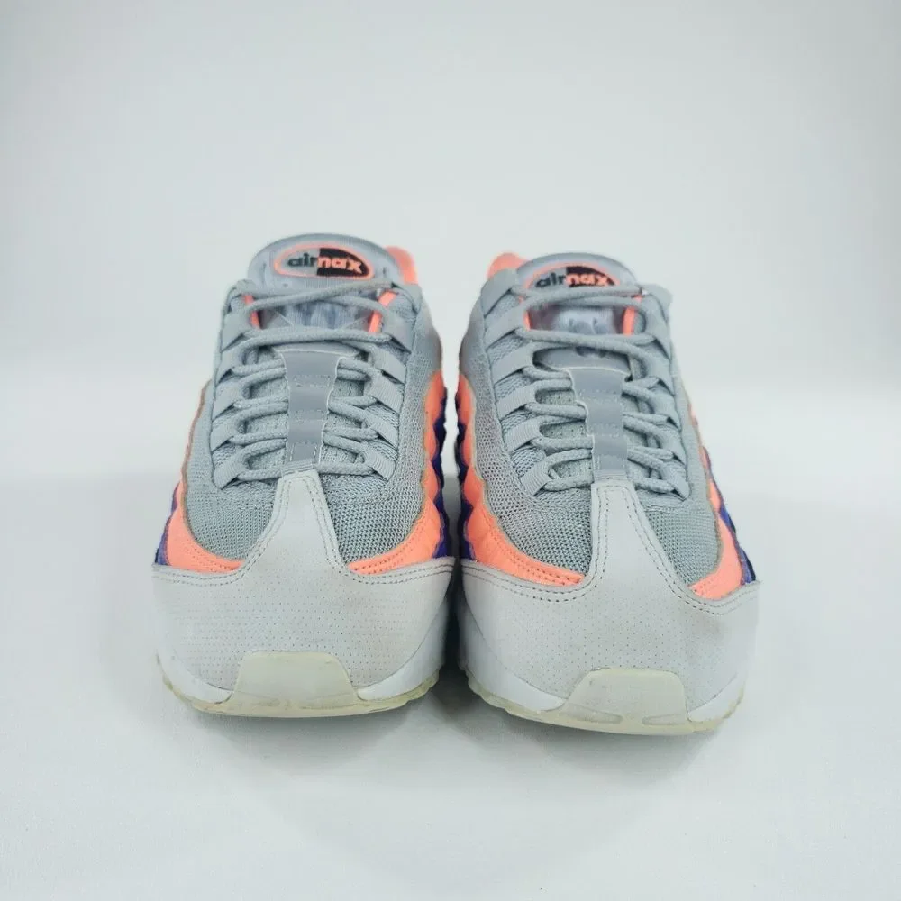 Nike Air Max‎ 95 Essential Shoes Mens 8.5 Gray Black Pink Sneakers Trainers